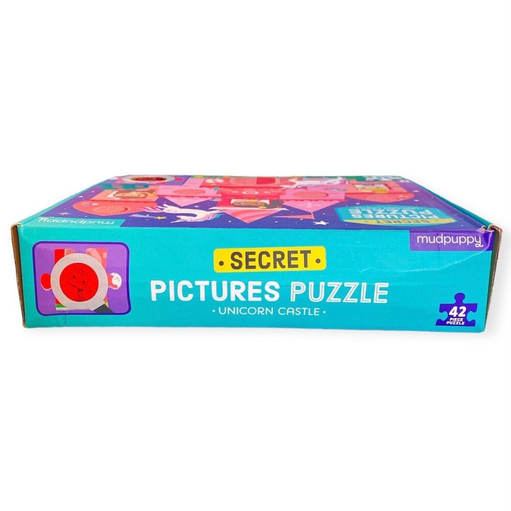 MUDPUPPY Unicorn Princess Jigsaw Puzzle Castle Secret Pictures Surprise - Picture 10 of 11